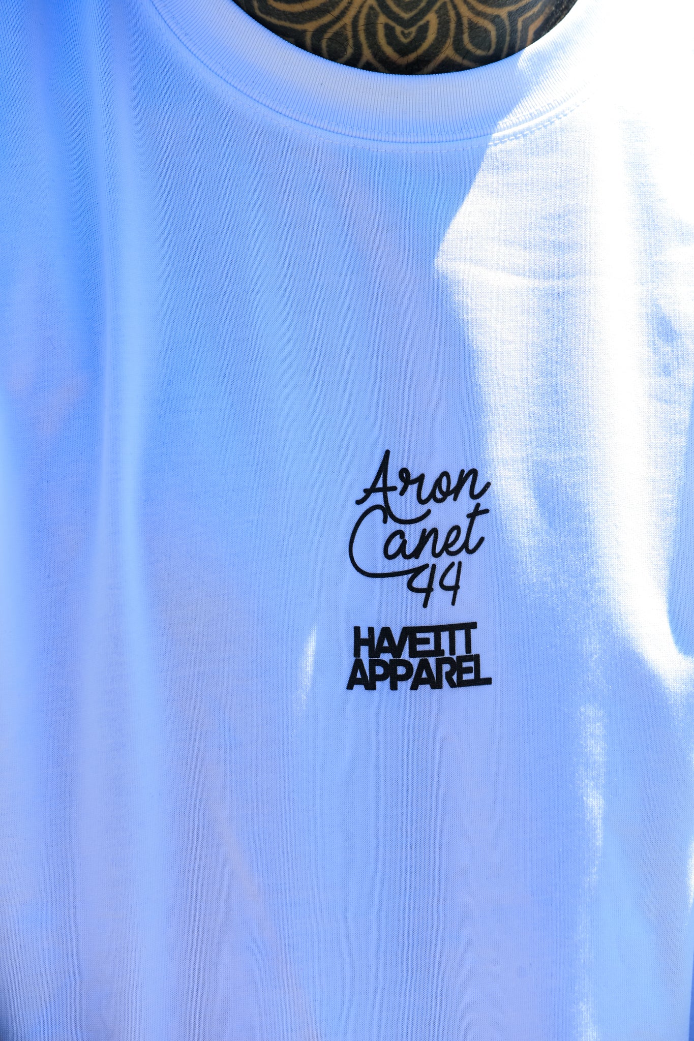 WHITE 'AUTHENTICITY MARKED' OVERSIZED T-SHIRT
