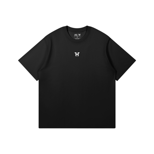 BLACK NOBODY CARES OVERSIZED T-SHIRT