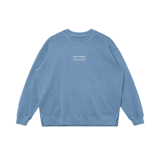 SLATE BLUE "R SERIES" OVERSIZED SWEATSHIRT
