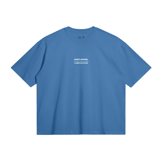 DUSTY BLUE "R SERIES" OVERSIZED T-SHIRT