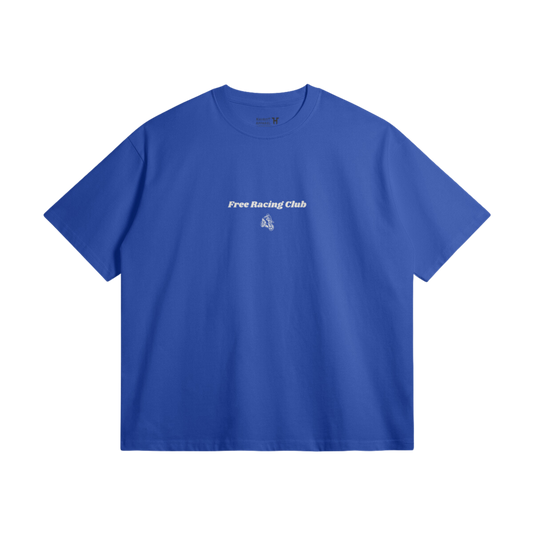 "FREE RACING CLUB" OVERSIZED T-SHIRT