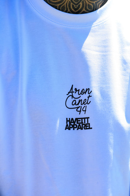 WHITE 'AUTHENTICITY MARKED' OVERSIZED T-SHIRT