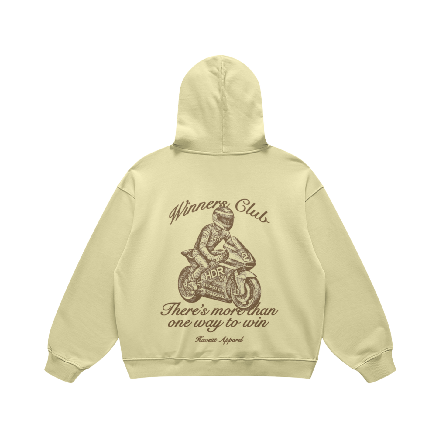YELLOWSTONE WINNERS CLUB OVERSIZED HOODIE