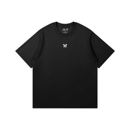 BLACK NOBODY CARES OVERSIZED T-SHIRT