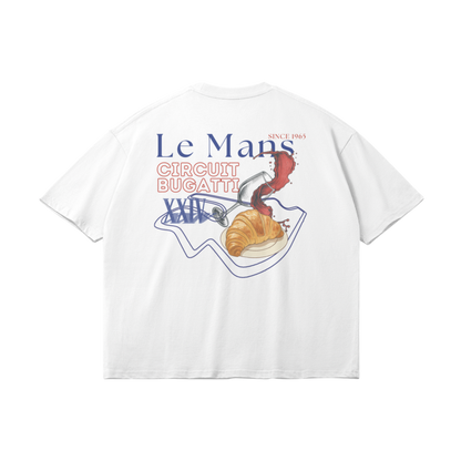 LE MANS CIRCUIT BUGATTI OVERSIZED T-SHIRT
