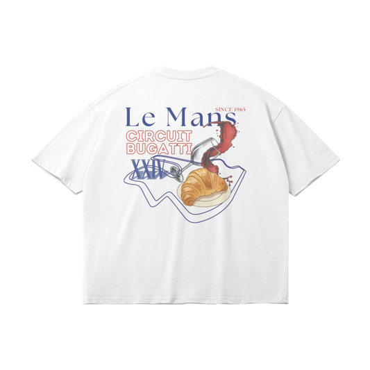 LE MANS CIRCUIT BUGATTI OVERSIZED T-SHIRT