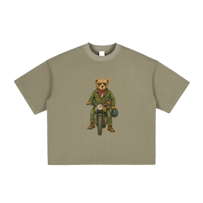 VINTAGE BEAR WASHED BOXY T-SHIRT
