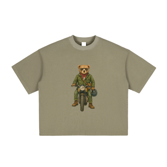 VINTAGE BEAR WASHED BOXY T-SHIRT