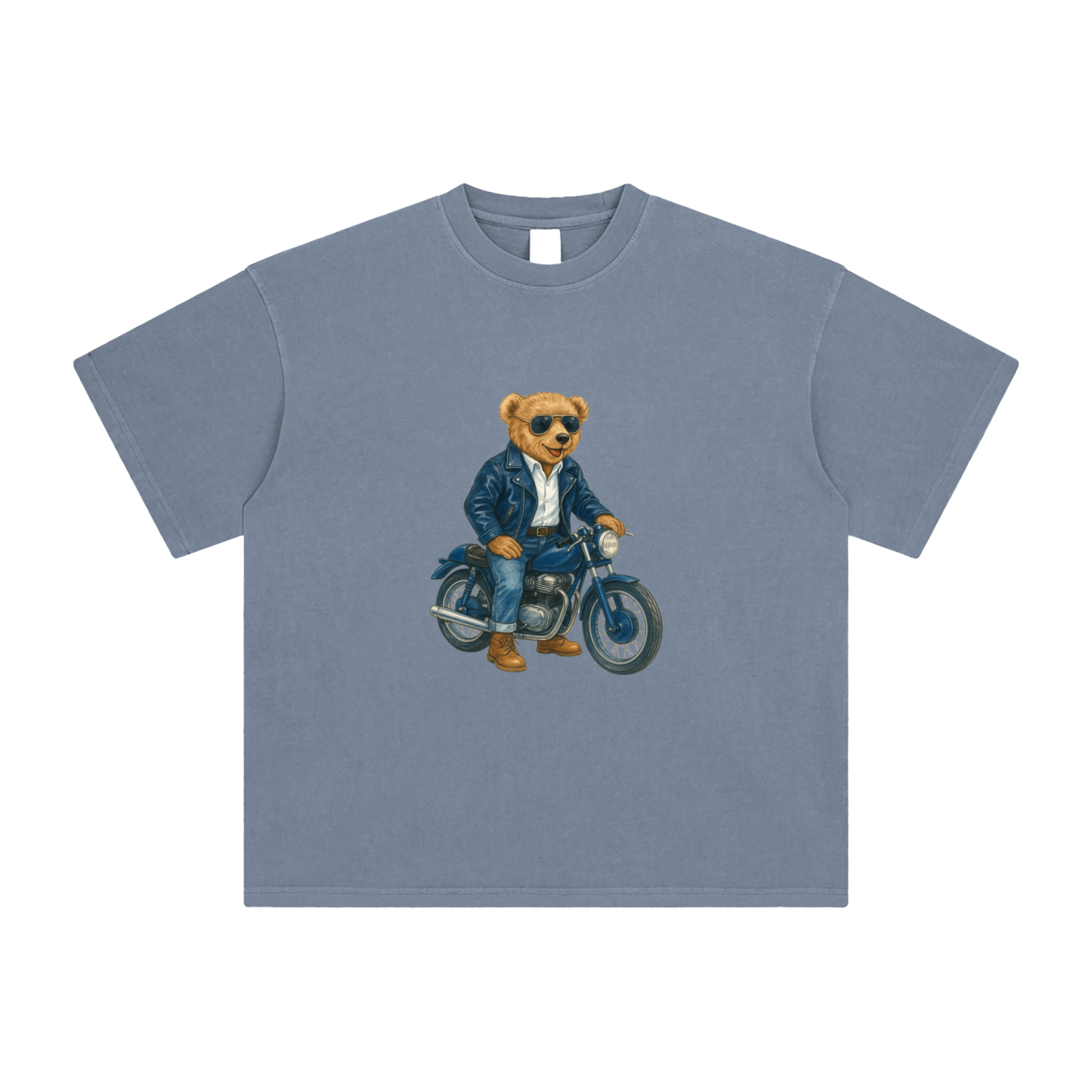 CRUISIN BEAR WASHED OVERSIZED T-SHIRT