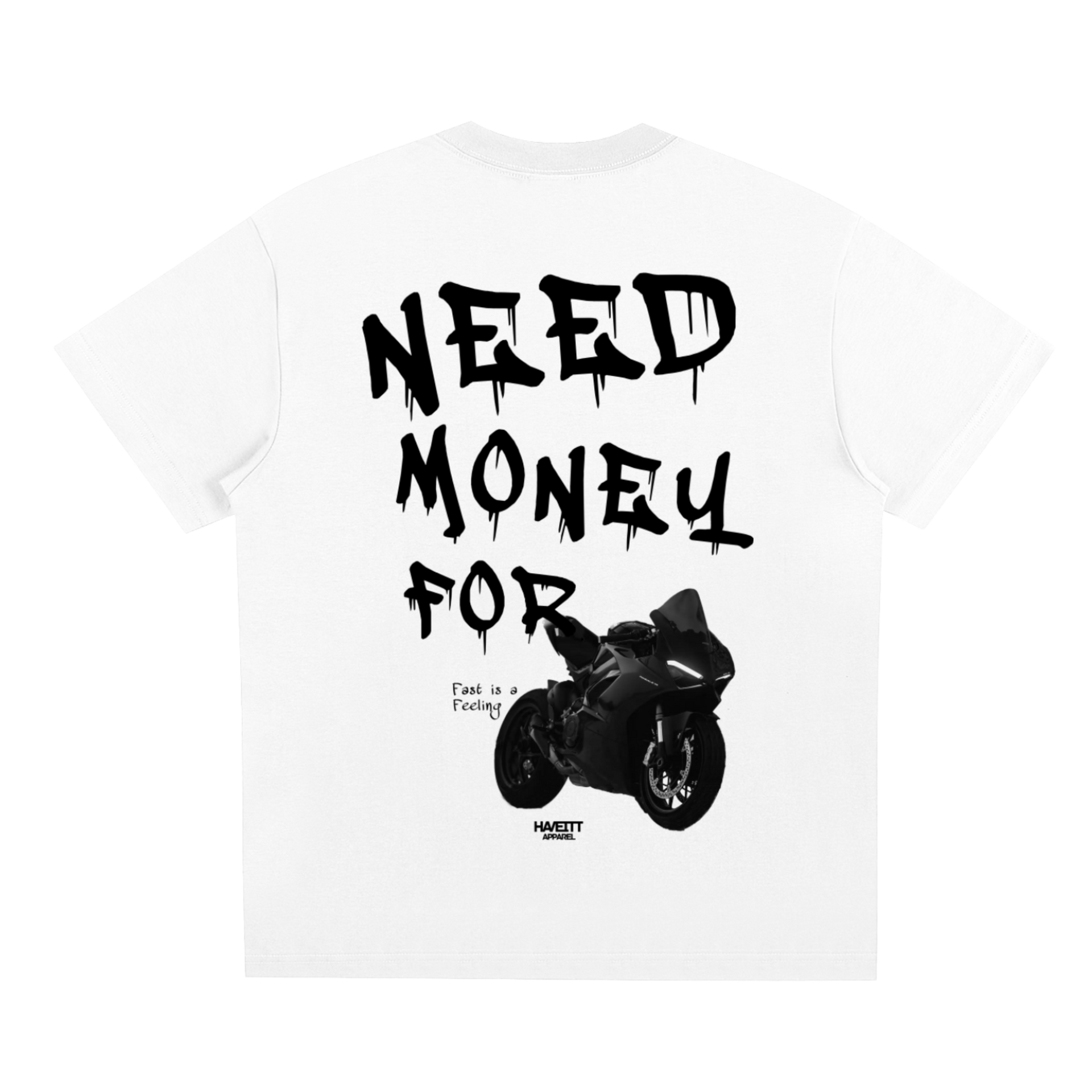 NEED MONEY FOR DUCATI OVERSIZED T-SHIRT – HAVEITT APPAREL