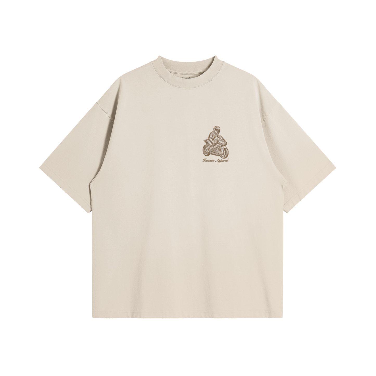 BREIGE WINNERS CLUB OVERSIZED T-SHIRT